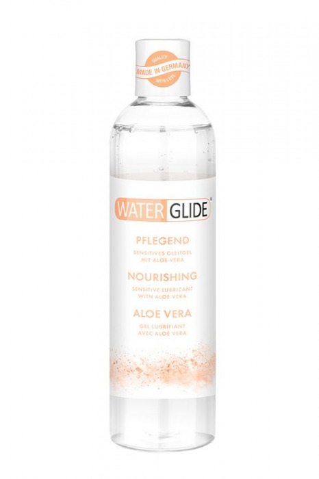 Лубрикант на водной основе с алоэ вера NOURISHING - 300 мл. - Waterglide - купить с доставкой в Химках