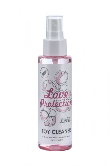 Гигиенический антисептический лосьон Toy cleaner - 110 мл. - Lola Games - купить с доставкой в Химках