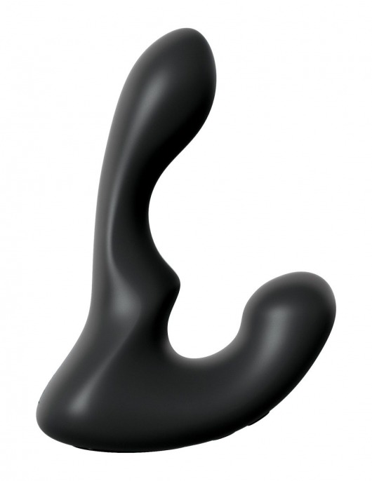 Черный анальный вибростимулятор P-Spot Milker - 14 см. - Pipedream - в Химках купить с доставкой