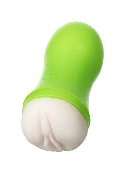 Мастурбатор-вагина A-Toys в зеленой колбе - A-toys - в Химках купить с доставкой