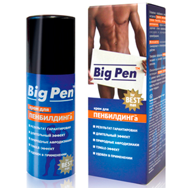 Крем Big Pen для увеличения полового члена - 50 гр. - Биоритм - в Химках купить с доставкой
