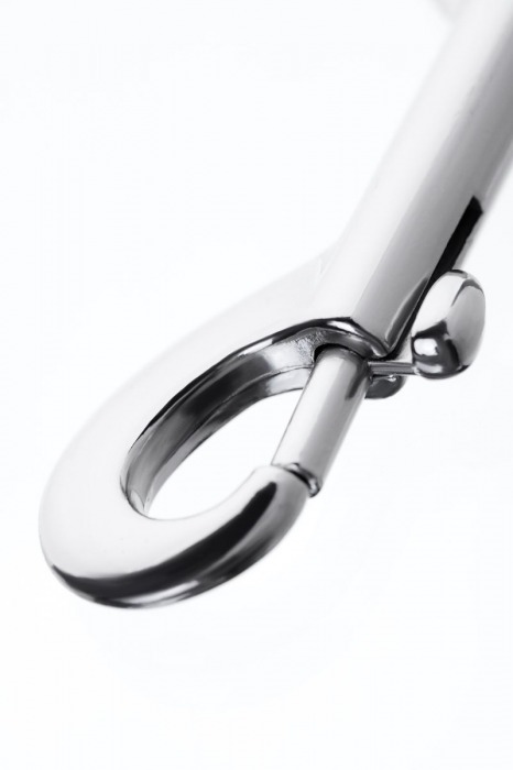 Серебристый двухсторонний карабин TOYFA Metal - ToyFa - купить с доставкой в Химках