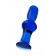 Голубая стеклянная анальная втулка - 12 см. - Sexus в Химках Голубая стеклянная анальная втулка - 12 см. - Sexus