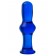 Голубая стеклянная анальная втулка - 12 см. - Sexus в Химках Голубая стеклянная анальная втулка - 12 см. - Sexus