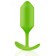 Лаймовая пробка для ношения B-vibe Snug Plug 3 - 12,7 см. - b-Vibe