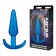 Голубая анальная пробка Slim Tapered Butt Plug - 10,8 см. - BlueLine в Химках Голубая анальная пробка Slim Tapered Butt Plug - 10,8 см. - BlueLine