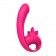 Розовый изогнутый вибратор с фрикциями - 19,7 см. - I-MOON купить в Химках с доставкой в Orgasmix.ru Розовый изогнутый вибратор с фрикциями - 19,7 см. - I-MOON