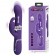 Фиолетовый вибратор Coale с ротацией бусин и возвратно-поступательными движениями - 22,6 см. - Baile купить в Химках с доставкой в Orgasmix.ru Фиолетовый вибратор Coale с ротацией бусин и возвратно-поступательными движениями - 22,6 см. - Baile